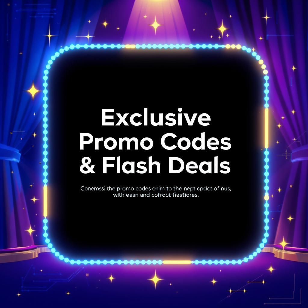 Exclusive Promo Codes & Flash Deals